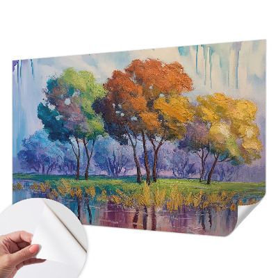 Fotografická tapeta do detskej izby Abstrakcia stromu