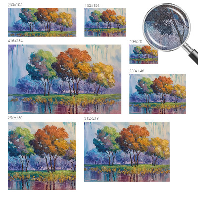 Fotografická tapeta do detskej izby Abstrakcia stromu