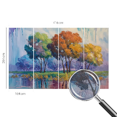 Fotografická tapeta do detskej izby Abstrakcia stromu