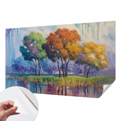 Fotografická tapeta do detskej izby Abstrakcia stromu