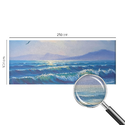 Samolepiaca fototapeta do obývačky Morské vlny