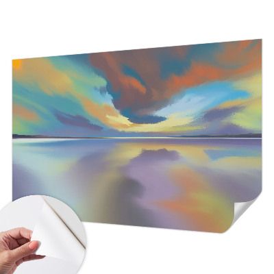 Fotografická tapeta samolepiaca Dúhový západ slnka