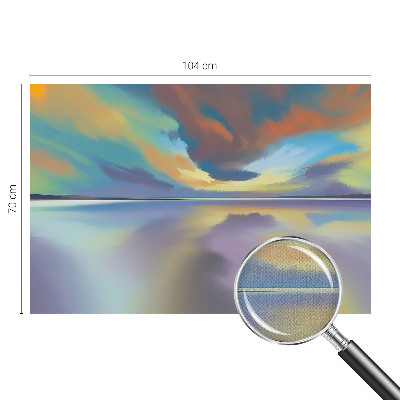 Fotografická tapeta samolepiaca Dúhový západ slnka