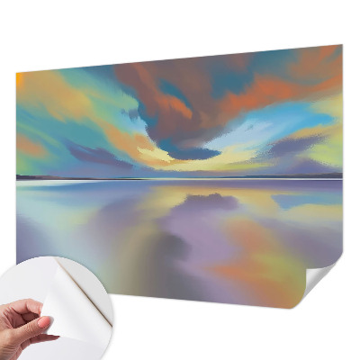 Fotografická tapeta samolepiaca Dúhový západ slnka