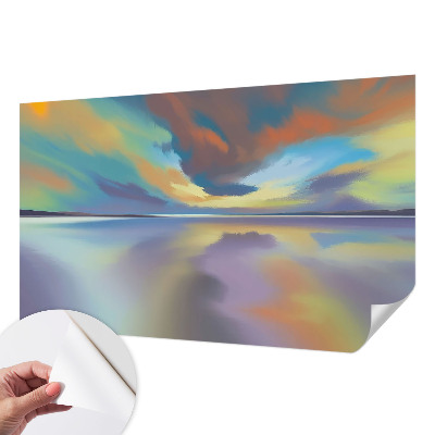 Fotografická tapeta samolepiaca Dúhový západ slnka