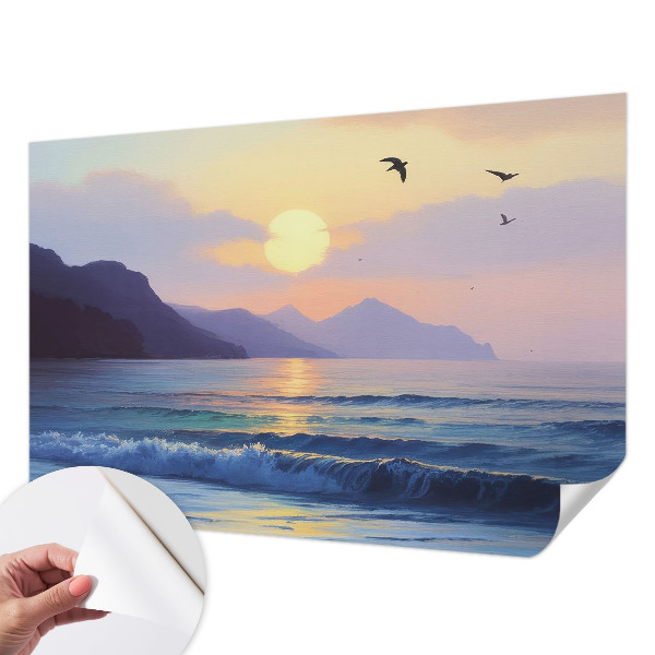 Samolepiaca fototapeta do spálne Západné more