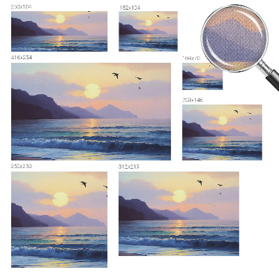 Samolepiaca fototapeta do spálne Západné more