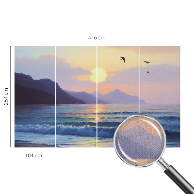 Samolepiaca fototapeta do spálne Západné more