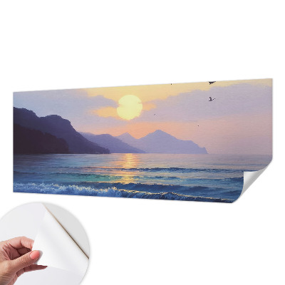 Samolepiaca fototapeta do spálne Západné more