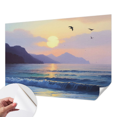 Samolepiaca fototapeta do spálne Západné more