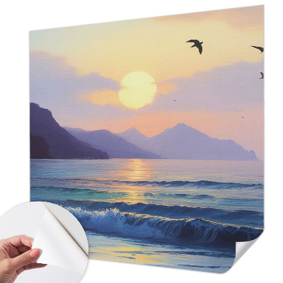 Samolepiaca fototapeta do spálne Západné more