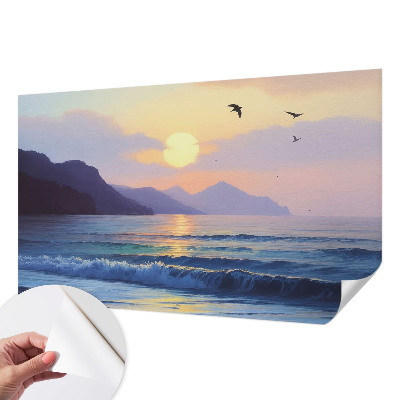 Samolepiaca fototapeta do spálne Západné more