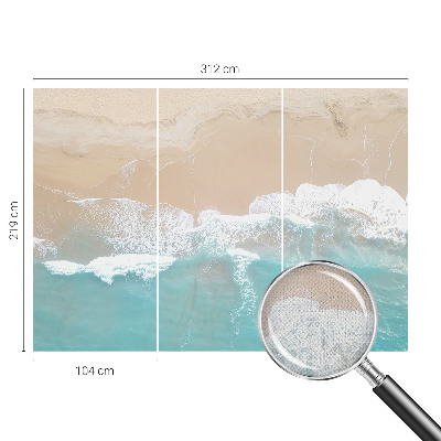 Samolepiaca fototapeta do detskej izby Burácajúce vlny