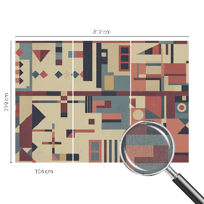 3D tapeta Abstraktná kompozícia