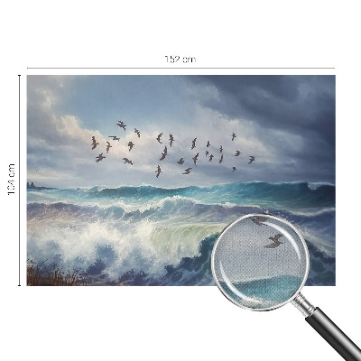 3D tapeta na stenu Morské vlny