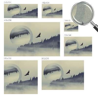 Detská fototapeta Lesná krajina