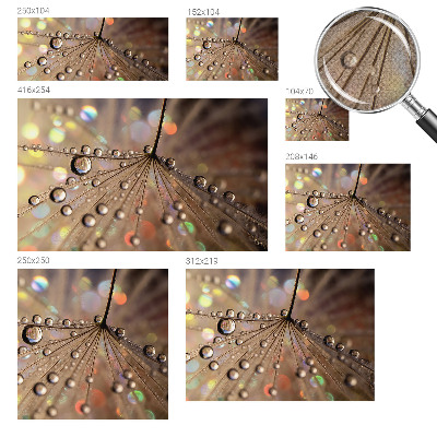 Fototapeta do detskej izby Perlové kvapky