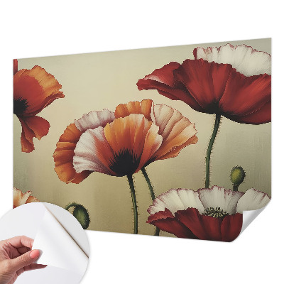 Detská tapeta Radostné vlčie maky