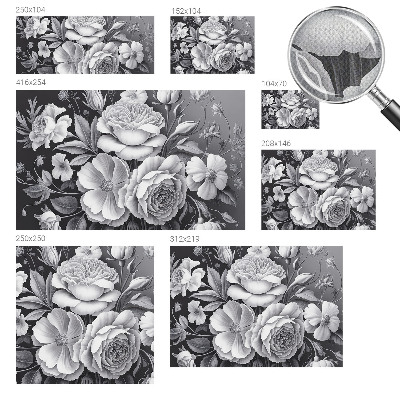 Fototapeta pre chlapca Sivé kvety