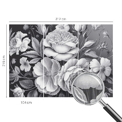 Fototapeta pre chlapca Sivé kvety