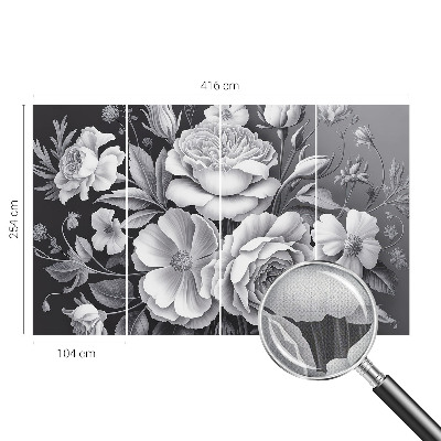 Fototapeta pre chlapca Sivé kvety