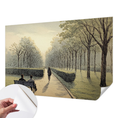 Moderná tapeta na stenu Parkový pokoj