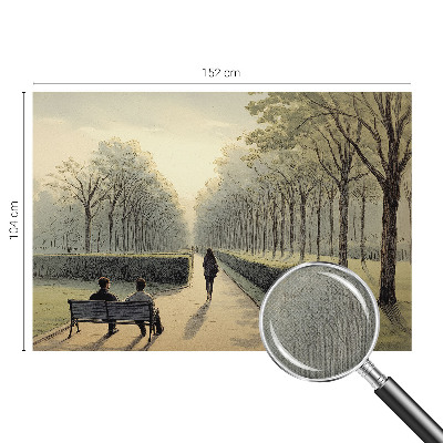 Moderná tapeta na stenu Parkový pokoj