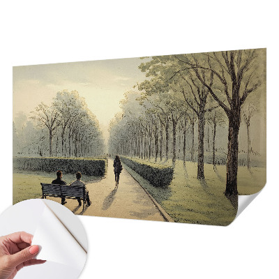 Moderná tapeta na stenu Parkový pokoj