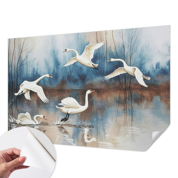 Tapety na stenu samolepiace Vtáky za letu