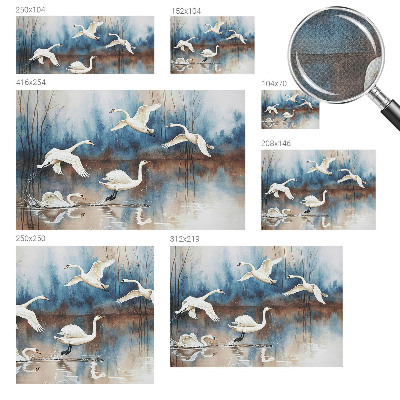 Tapety na stenu samolepiace Vtáky za letu