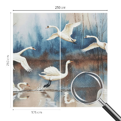 Tapety na stenu samolepiace Vtáky za letu