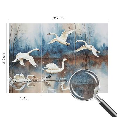 Tapety na stenu samolepiace Vtáky za letu