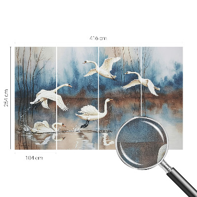 Tapety na stenu samolepiace Vtáky za letu