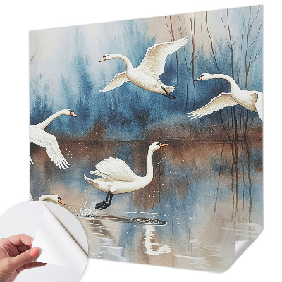 Tapety na stenu samolepiace Vtáky za letu