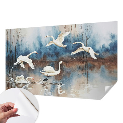 Tapety na stenu samolepiace Vtáky za letu