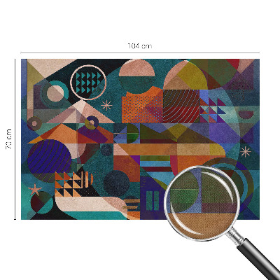 Samolepiaca fototapeta do obývačky Geometrické umenie