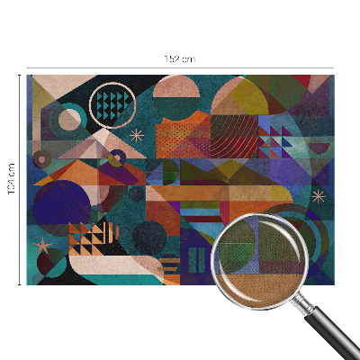 Samolepiaca fototapeta do obývačky Geometrické umenie