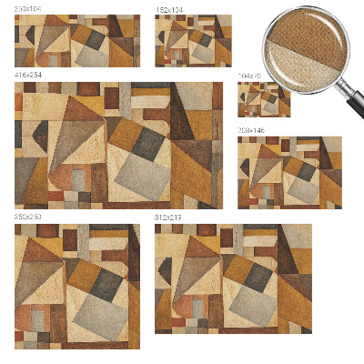 Fotografická tapeta do detskej izby Geometrická abstrakcia