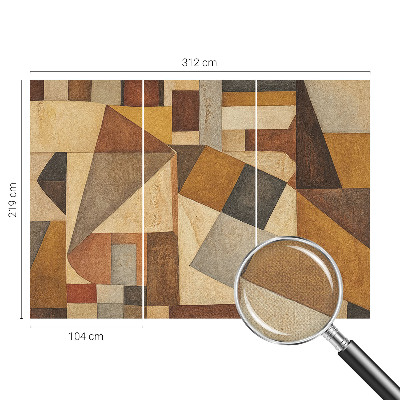 Fotografická tapeta do detskej izby Geometrická abstrakcia