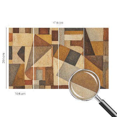 Fotografická tapeta do detskej izby Geometrická abstrakcia