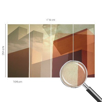 Detská tapeta Abstraktné tvary