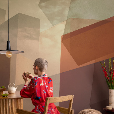 Detská tapeta Abstraktné tvary