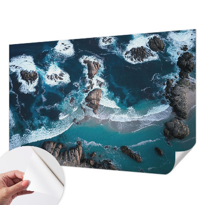 Samolepiaca tapeta s motívom oceánskych vĺn