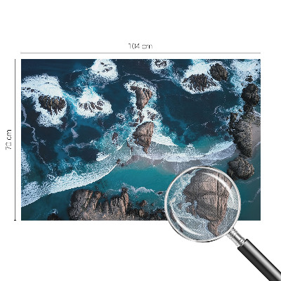 Samolepiaca tapeta Oceánske vlny