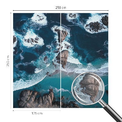 Samolepiaca tapeta Oceánske vlny