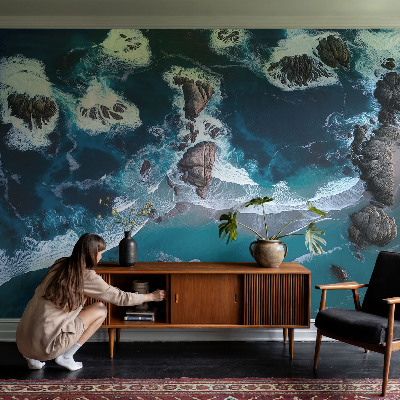 Samolepiaca tapeta Oceánske vlny