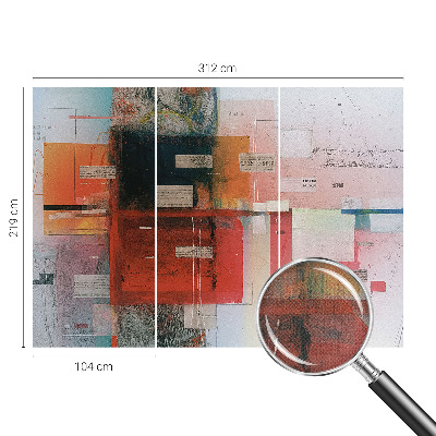 Tapety na stenu samolepiace Abstraktná kompozícia