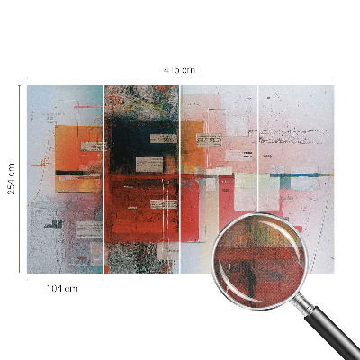 Tapety na stenu samolepiace Abstraktná kompozícia