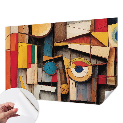 Samolepiaca fototapeta do spálne Geometrické vzory