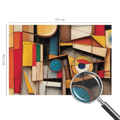 Samolepiaca fototapeta do spálne Geometrické vzory